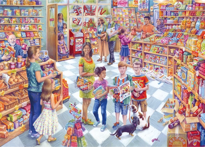 Puzzle GIBSONS Nouvelles du village 1000 pièces