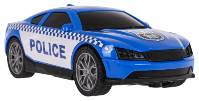 Ensemble hélicoptère + voiture de police