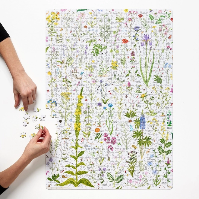 Puzzle 1000 pièces Puzzlove Fleurs Sauvages