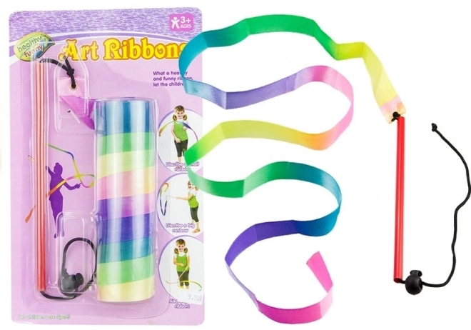Rubans colorés pour gymnastique artistique 121 cm