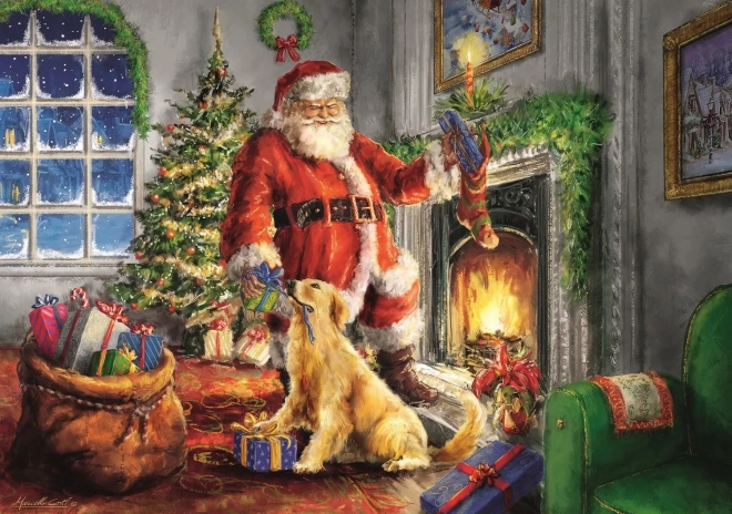 Puzzle de Noël - Temps des Cadeaux 1000 Pièces
