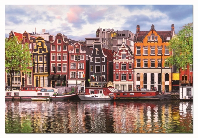 EDUCA Puzzle Maison dansante, Amsterdam 1000 pièces