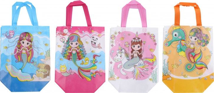 Sac cadeau M pour enfants en textile non tissé 32 × 36 × 12 cm