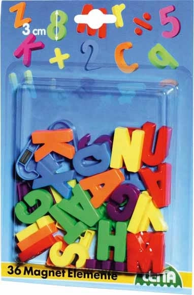 Grandes lettres magnétiques 36 pcs