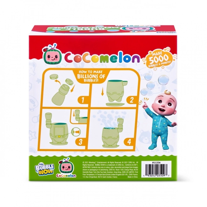 Cocomelon Eggsploder machine à bulles