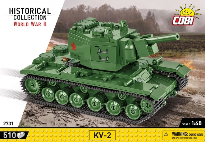 Collection historique WW2 char lourd KV-2