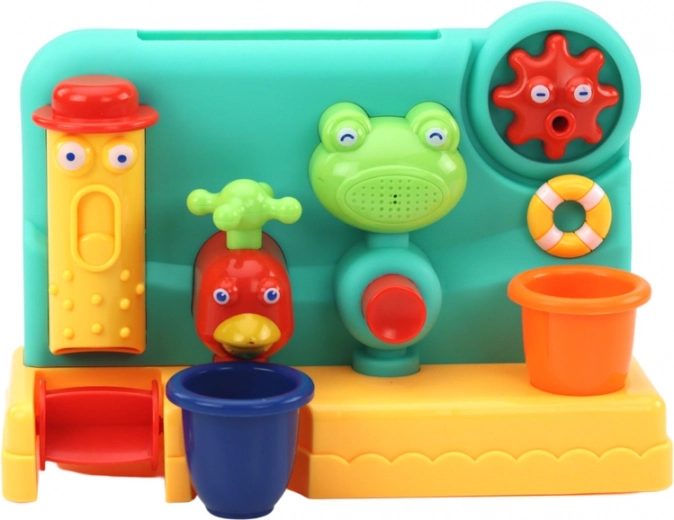 Plaisir aquatique avec une seule verse