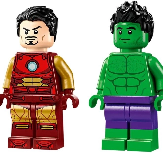Duo d’action IRON MAN et HULK