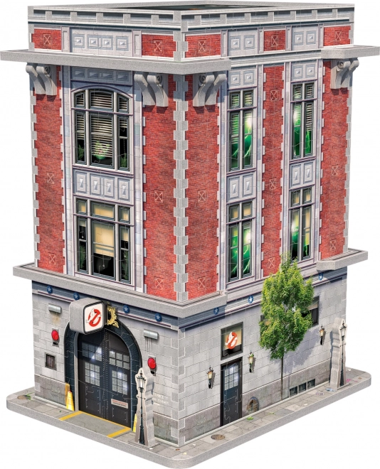 Puzzle 3D WREBBIT Ghostbusters : Caserne des pompiers des chasseurs de fantômes 500 pièces