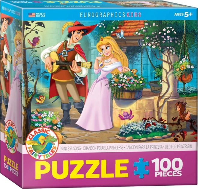 Eurographics puzzle Chanson pour une princesse 100 pièces