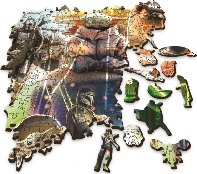 Puzzle en bois TREFL The Mandalorian : Mystérieux Grogu