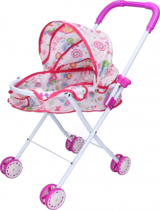 Landau profond pour poupées 48 × 28 × 54 cm