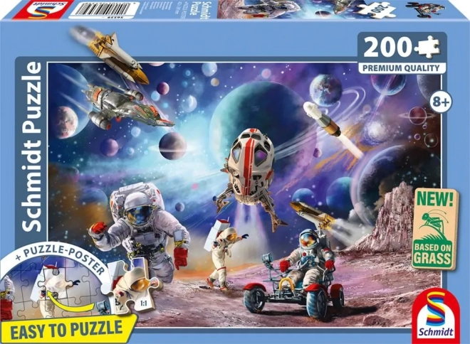 Schmidt Puzzle Mission Spatiale 200 pièces