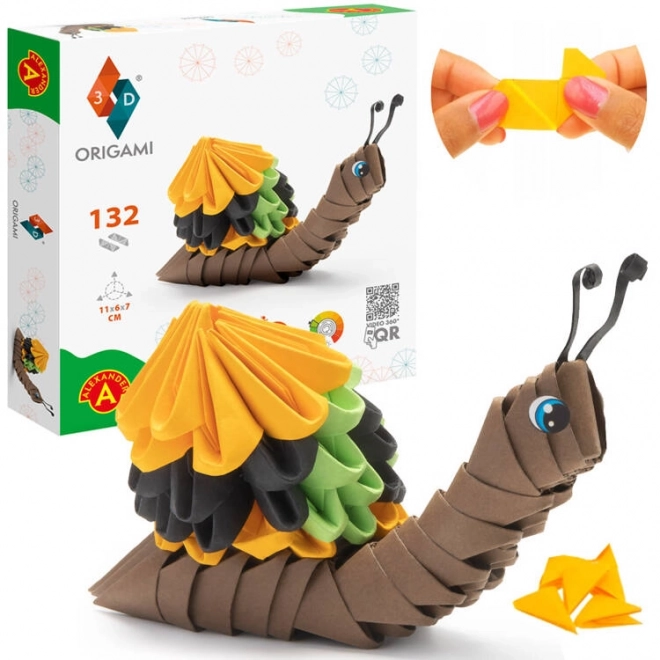 Alexander créatif 3D origami escargot