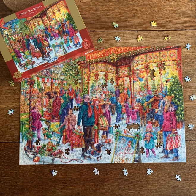Puzzle Gibsons Édition Limitée Noël Royaume Hivernal des Merveilles 1000 Pièces