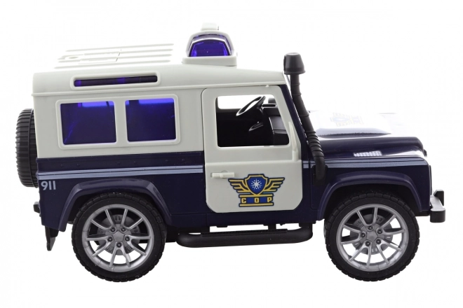 Ensemble de Jouets de Police avec Propulsion à Piles