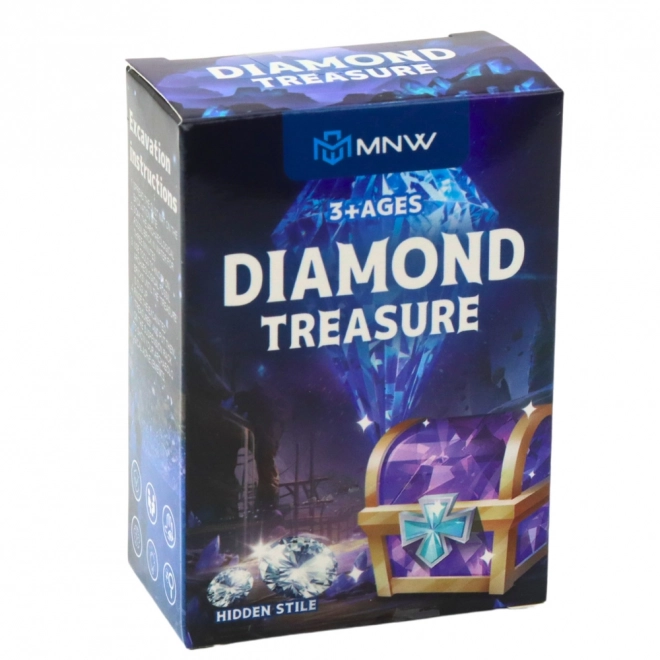 Ensemble créatif d'excavation de diamants