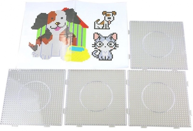 Plaques carrées connectables pour petites et grandes mosaïques