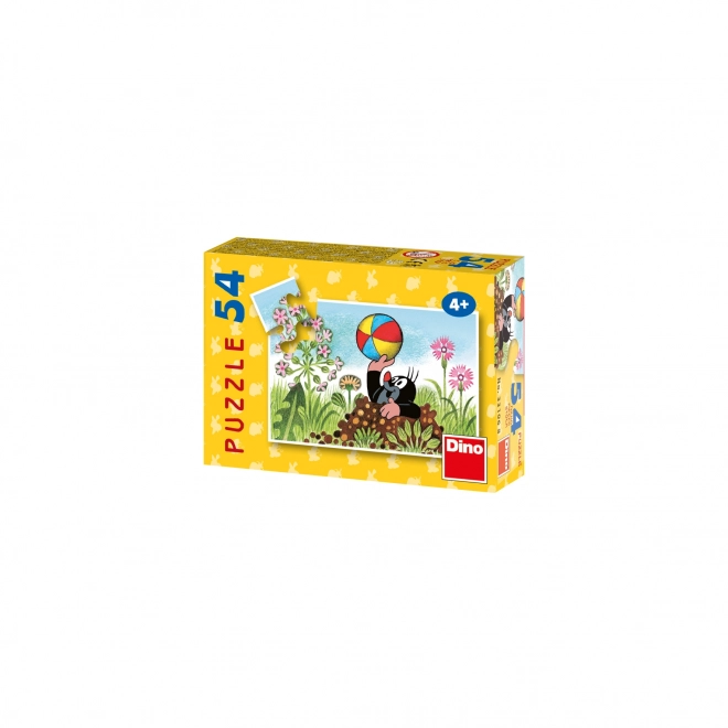 Minipuzzle avec La Petite Taupe 54 pièces