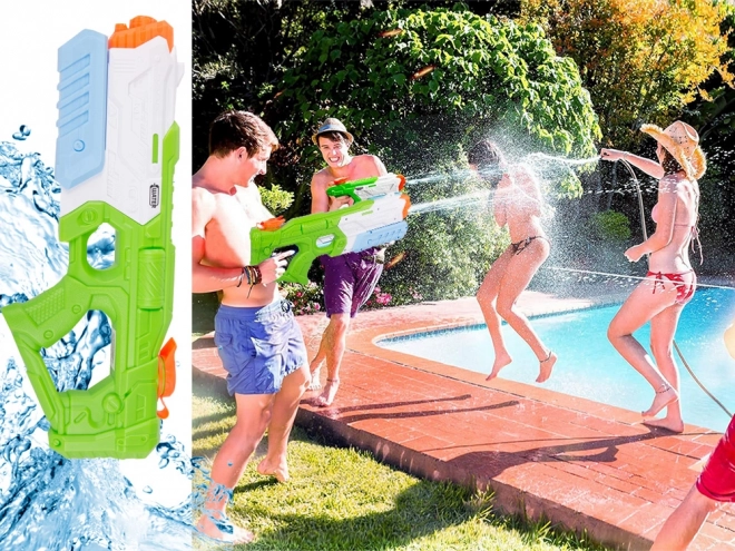 Pistolet à eau pour enfants avec grand réservoir