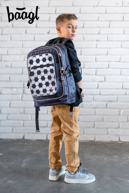 Sac à dos scolaire Baagl Cubic Goal