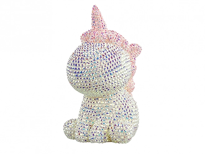 Kit Licorne DIY Diamants Cristaux Rose