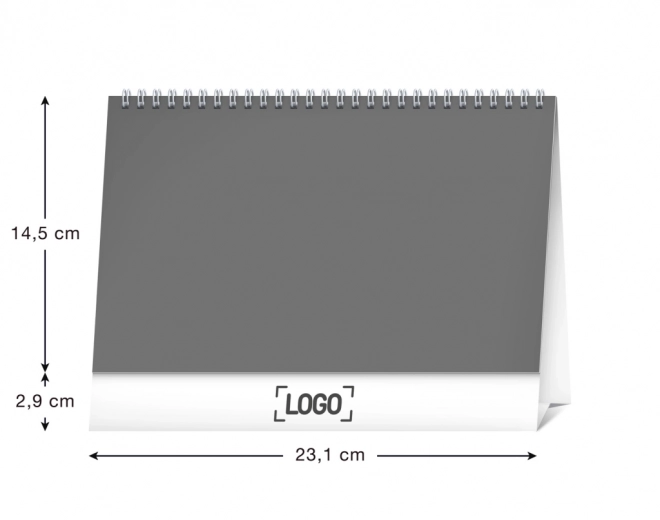 Calendrier de table Tatry 2024, 23,1 × 14,5 cm