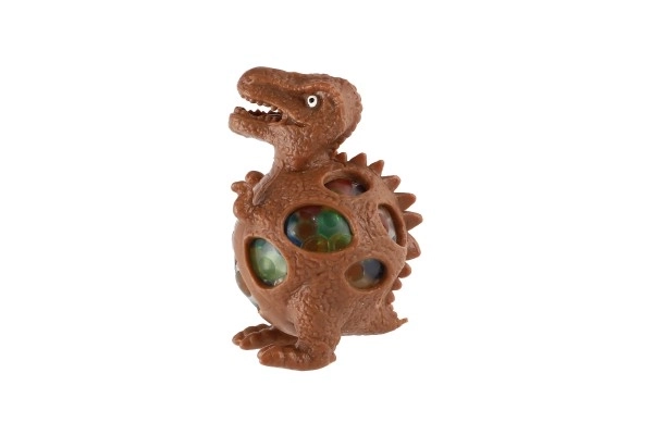 Dinosaurus anti-stress pâte malléable 7x5cm 4 couleurs en sachet