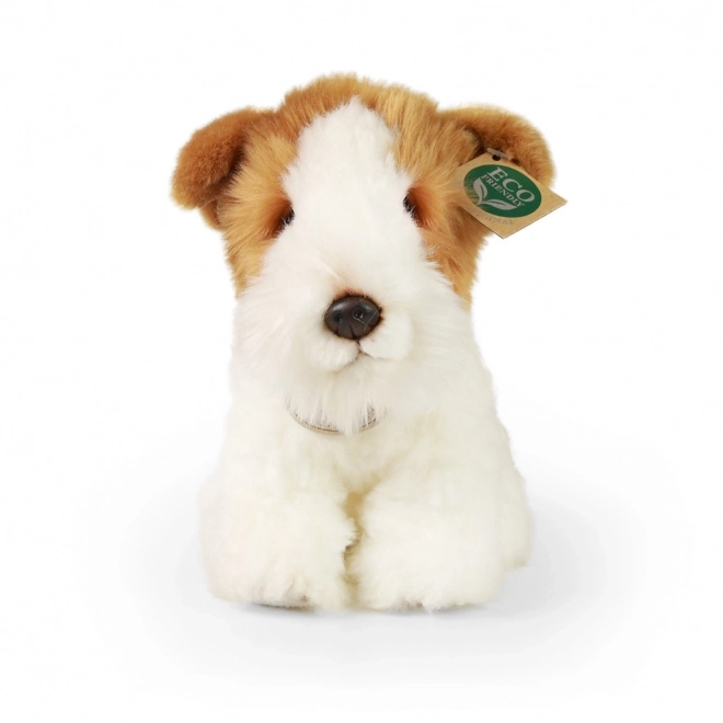 Chien en peluche Fox-terrier 18 cm ÉCOLOGIQUE