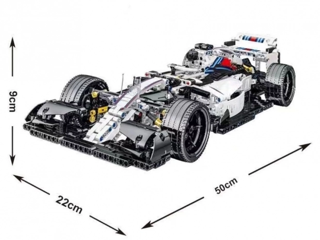 Kit de construction technique Voiture de course Bolid F1