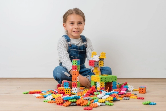 Blocs de construction Waffle mini pastel 500 pièces