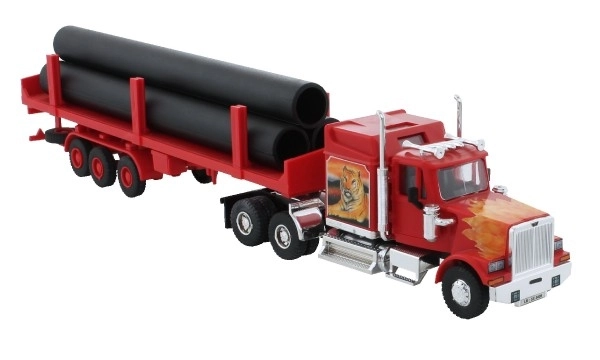 Jeu de construction Monti Système MS 26 Europetrol Western Star 1:48 en boîte 32x20,5x7,5cm