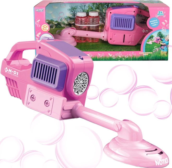 Woopie tondeuse manuelle – pistolet à bulles, rose