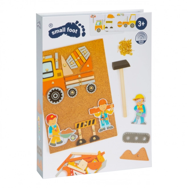 Jeu de martelage Small Foot Transport