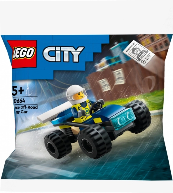 Buggy de police en action