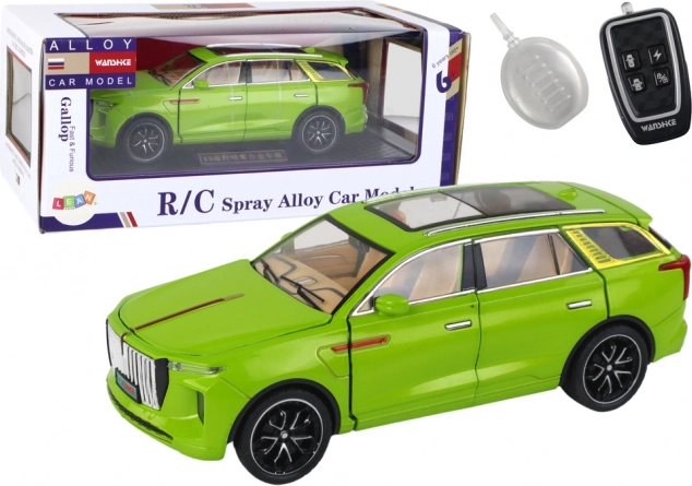 Modèle SUV Voiture Jouet Couleur Verte