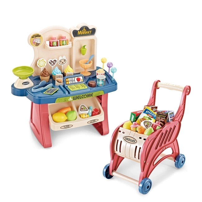 Supermarché avec Chariot pour Enfants