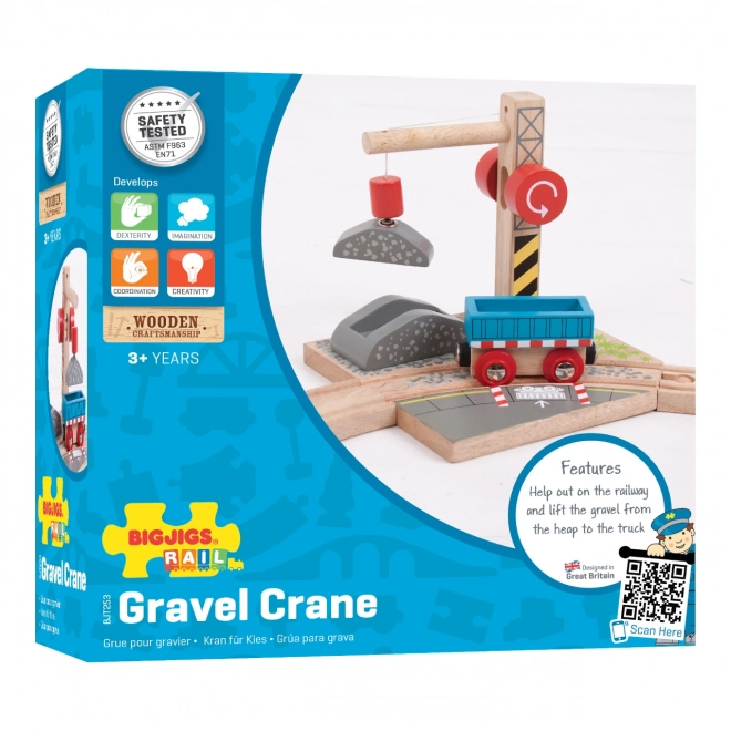 Bigjigs Rail Grue de gravier