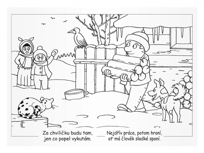 Livre de coloriage MFP Hiver