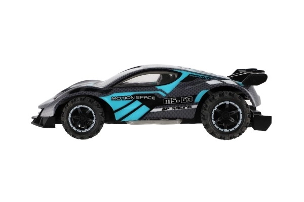 Voiture RC sportive 2,4GHz gris-turquoise 20cm – Gris-turquoise