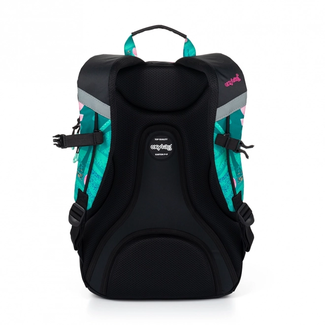 Sac à dos étudiant + trousse OXY Sport Tropic