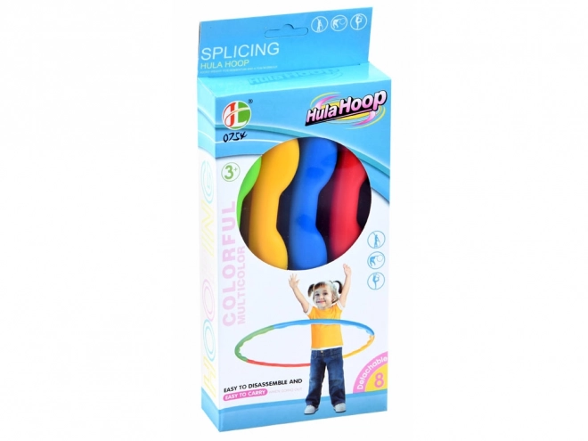 Cerceau Hula Hop pliable et coloré