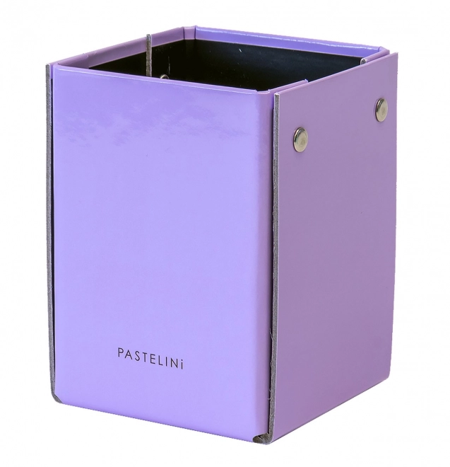 Gobelet pour crayons violet pastelini