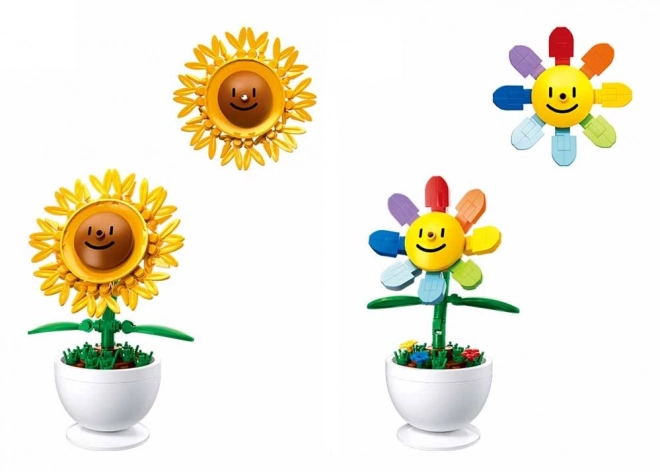 Sluban Fleurs Enjouées en Pots