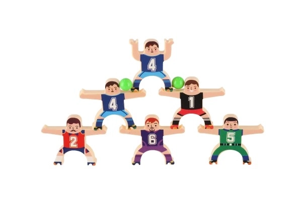 Jeu de balance mini Hercule en plastique 26 pièces 3 couleurs dans une boîte 21x19x3,5cm
