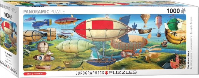 Puzzle panoramique Grande course 1000 pièces