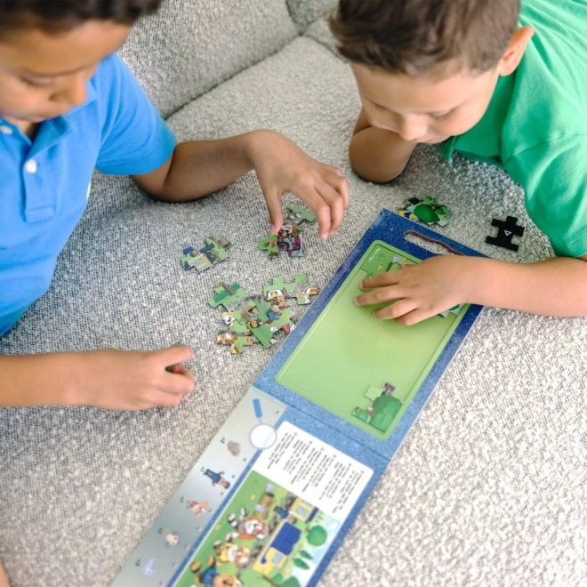 Puzzle magnétique Paw Patrol - camions