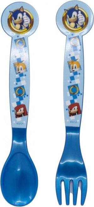 Couverts enfants Sonic