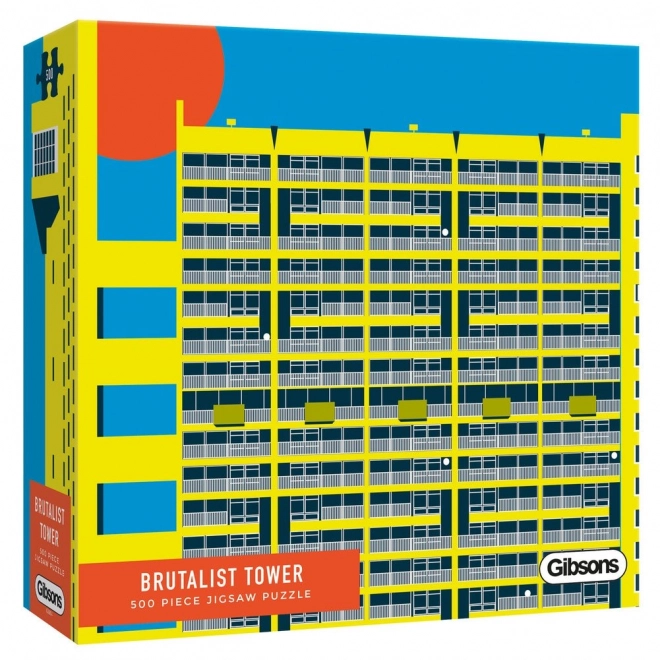 Puzzle Gibsons Gratte-ciel brutaliste Londres 500 pièces