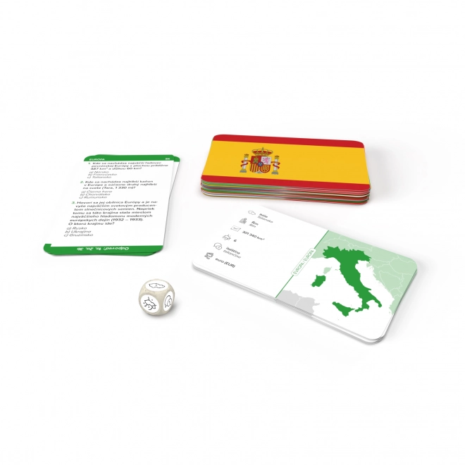 Dino Jeu de voyage Connaît les drapeaux d'Europe